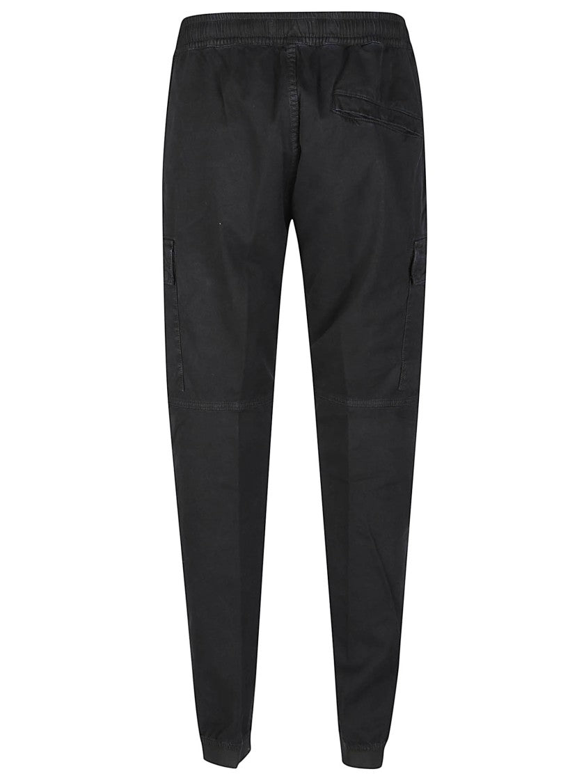 Stone Island Regular Tapered Elastic Waist Cotton Pants