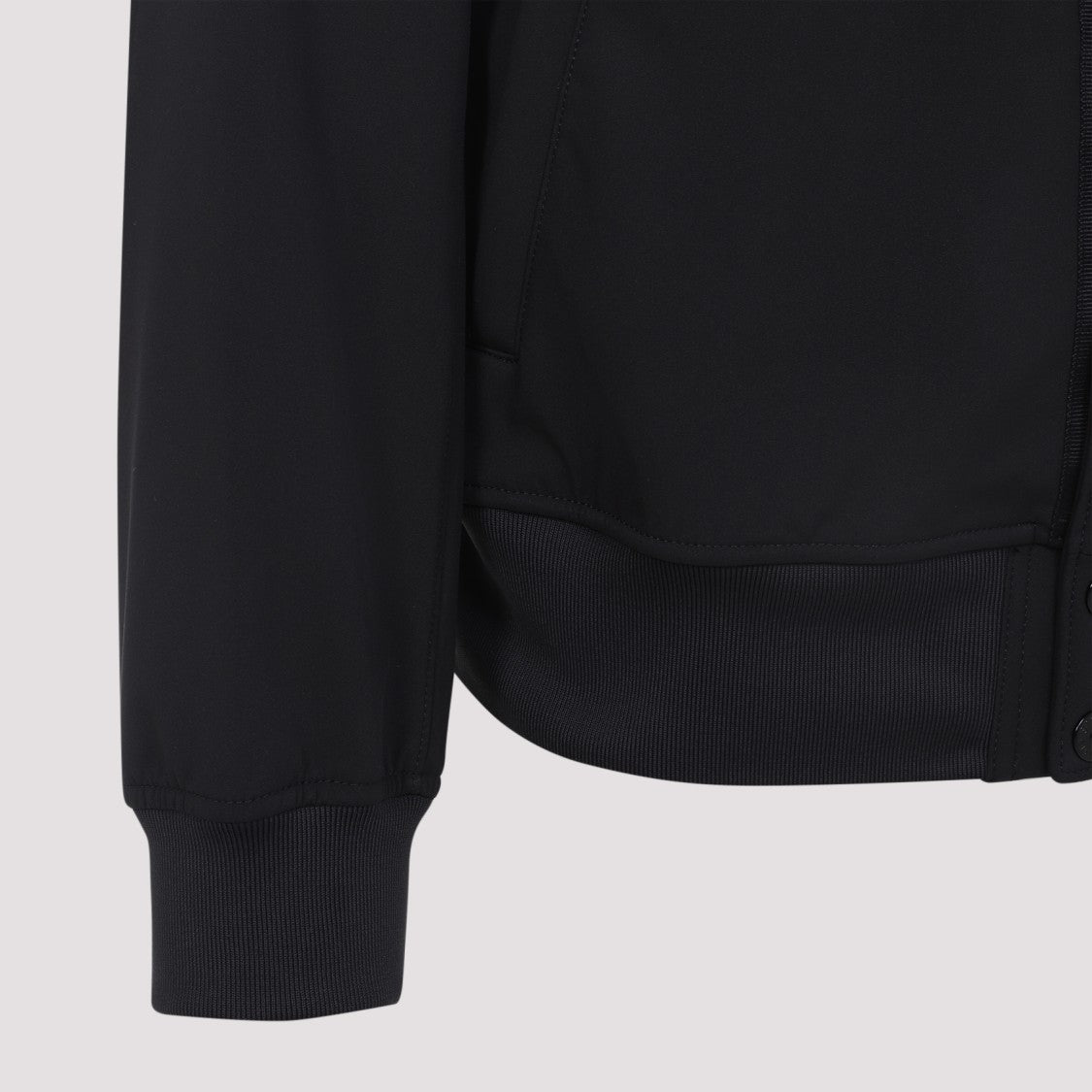 Stone Island Contemporary Hooded Coat With Functional Zippered Pocket