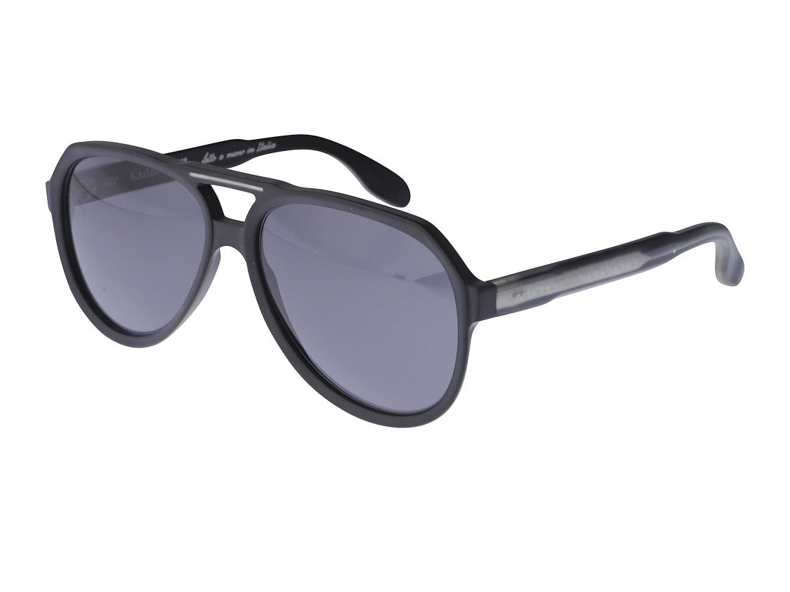 Kador Big Pilot Gradient Double Bridge Aviator Sunglasses