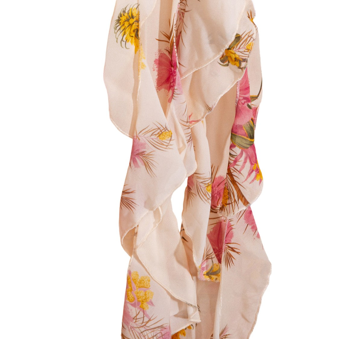 Blumarine Flowing Silhouette Dress With Delicate Draping