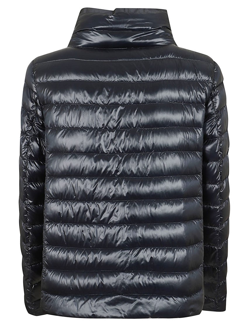 Herno Reversible Down Padded Jacket With High Collar