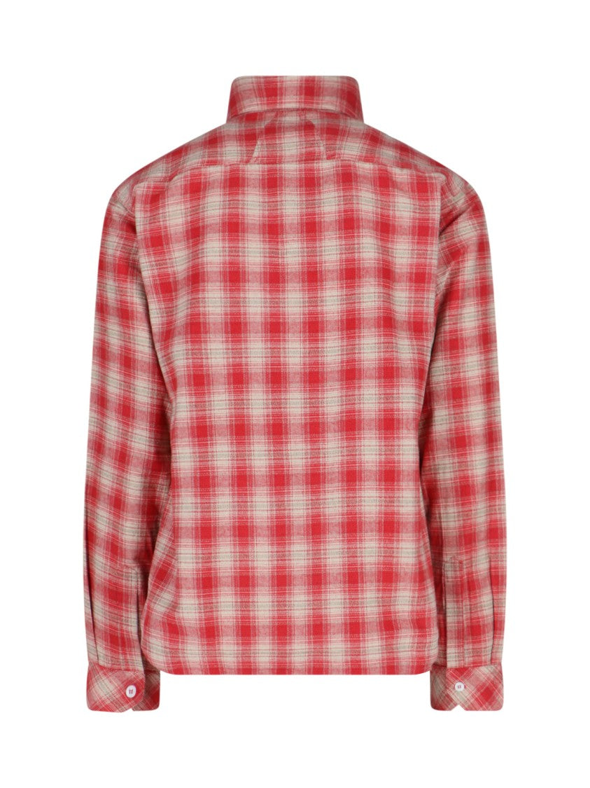 Rhude Checked Shirt – Red