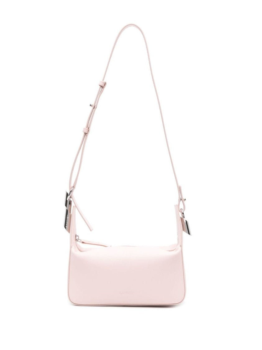 Lanvin Light Pink Calf Leather Shoulder Bag