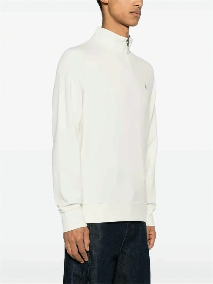 Polo Ralph Lauren Minimalist Half-Zip Mock Neck Pullover