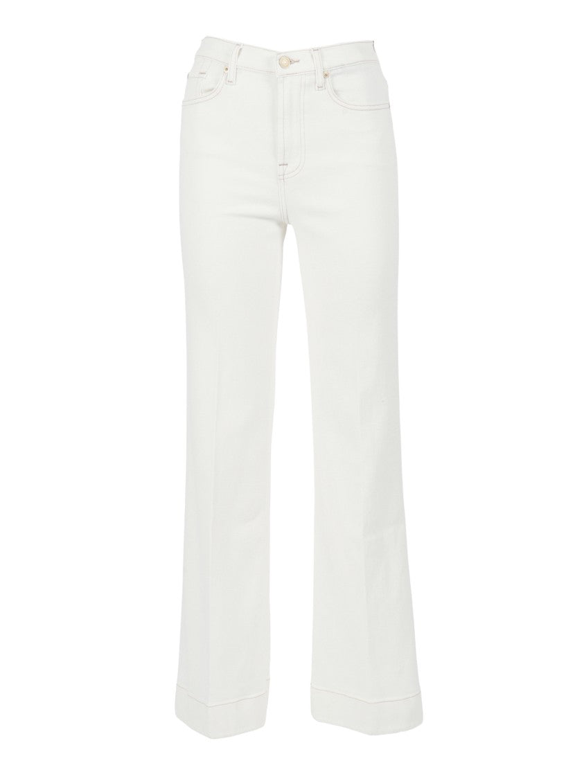 7 For All Mankind Sugar Modern Dojo Flared Jeans