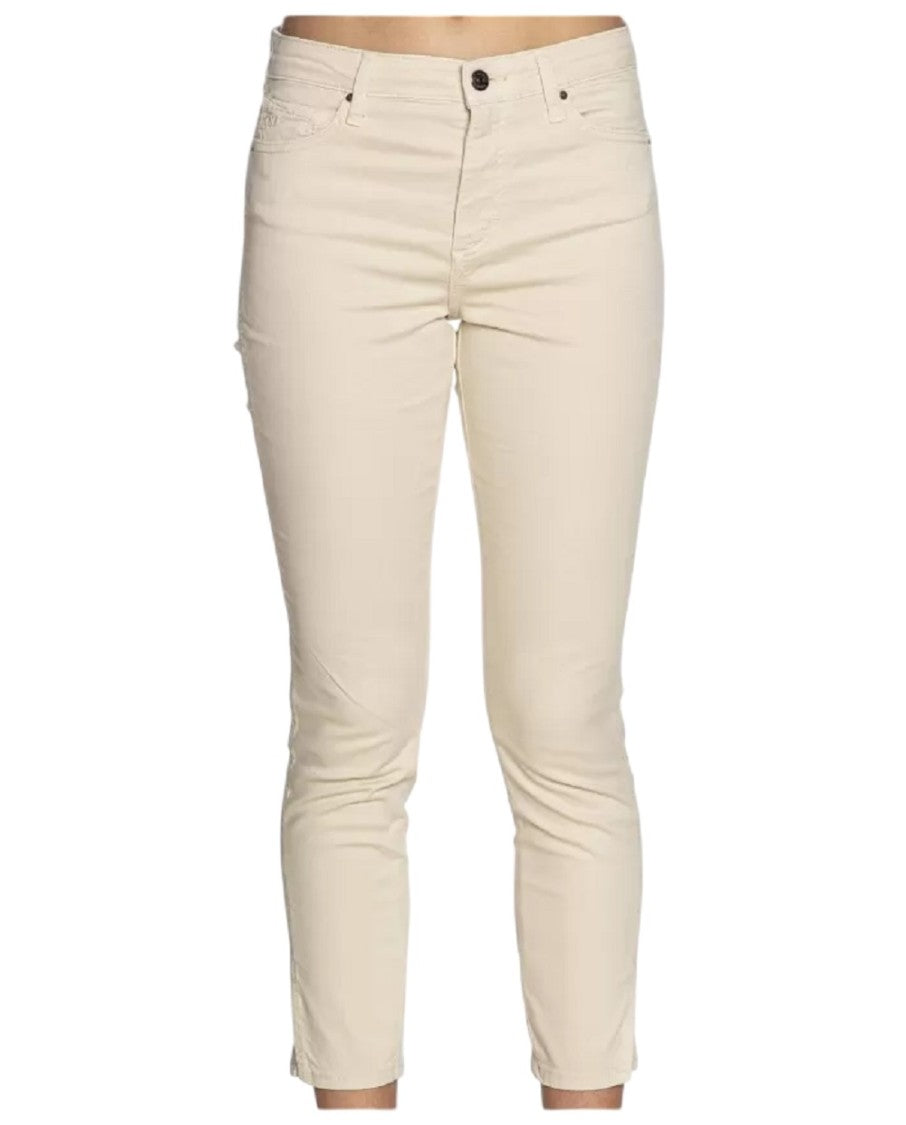 Armani Exchange High-Waist Tapered Leg Jeans With Colorful Wash