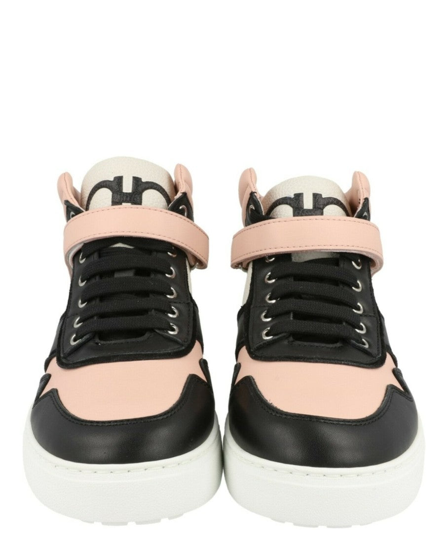 Ferragamo Noe High-Top Sneakers