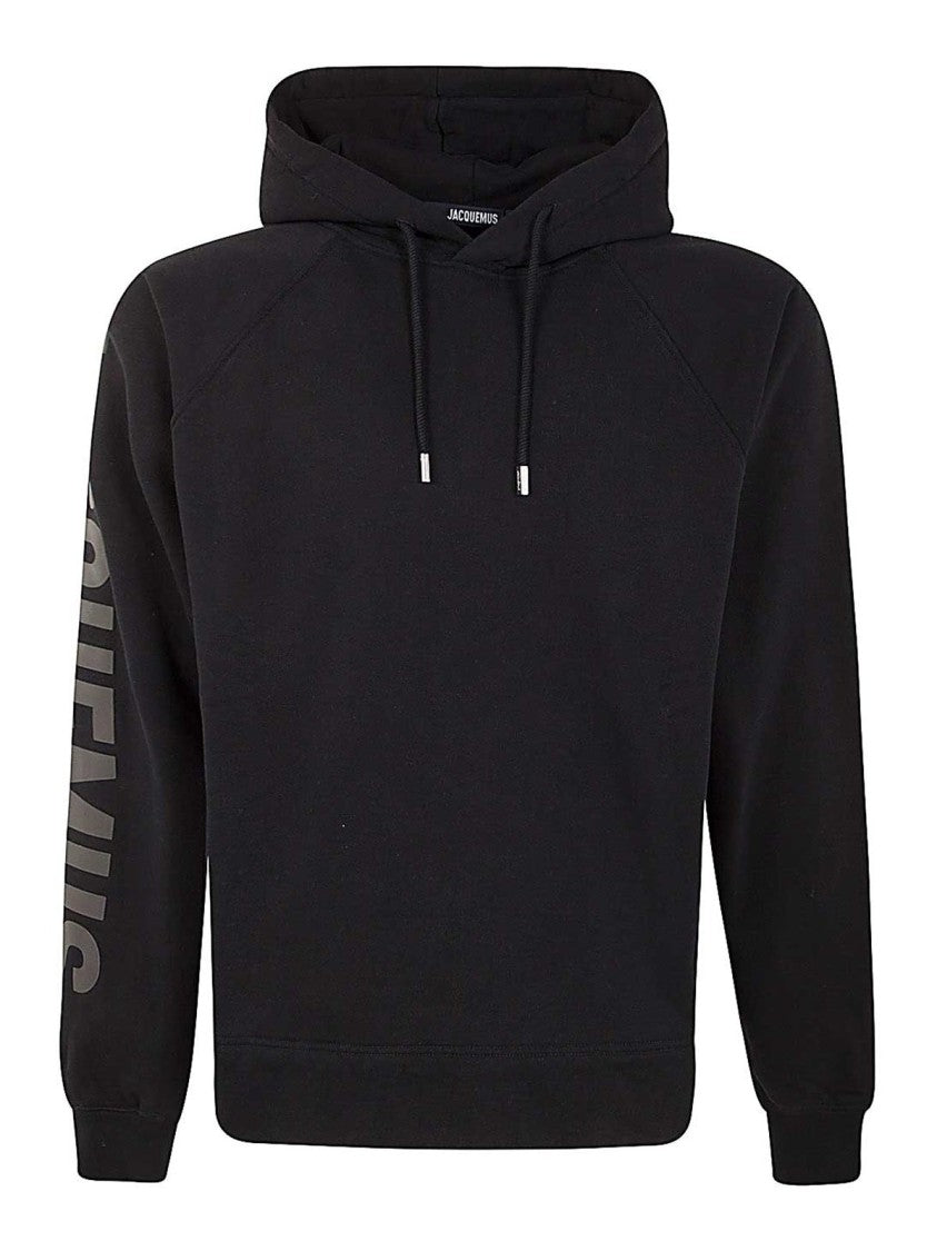 Jacquemus Hooded Sweatshirt With Sleeve Logo
