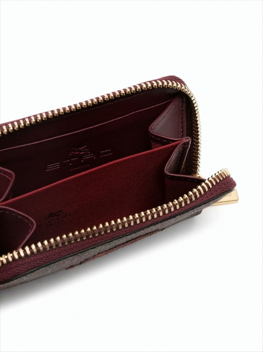 Etro Compact Zip-Around Wallet