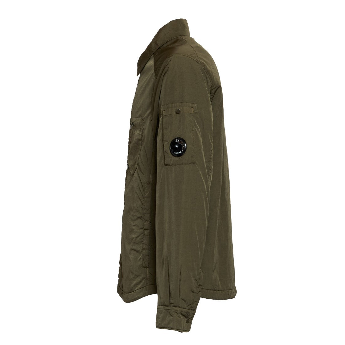 C.P. Company Chrome-R Lens Button Overshirt Padded