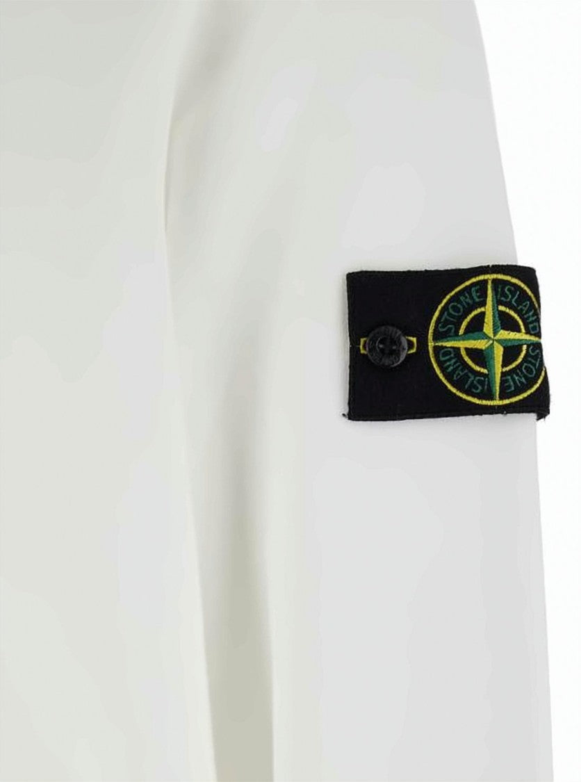 Stone Island Long-Sleeve T-Shirt With Distinctive Logo Patch