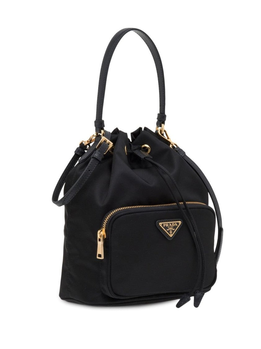 Prada Duet Re-Nylon Bucket Bag