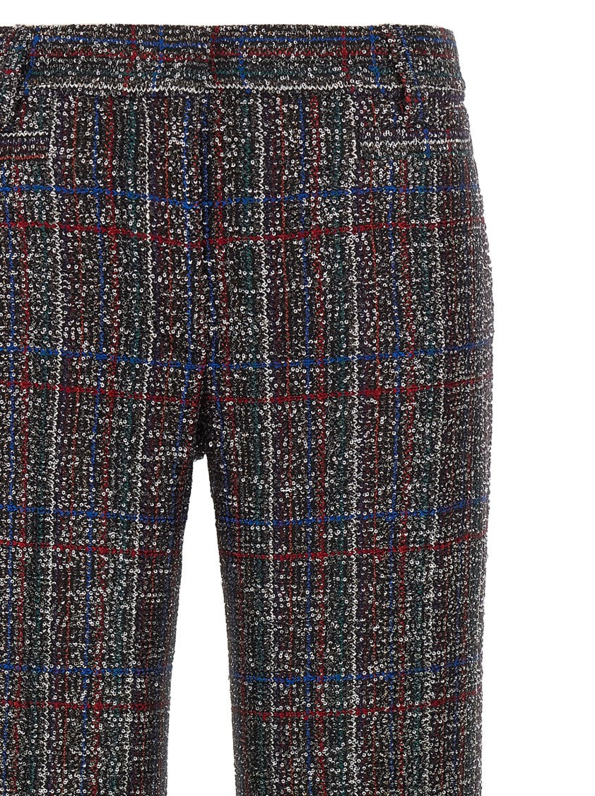 Missoni Sequin Tartan Pants