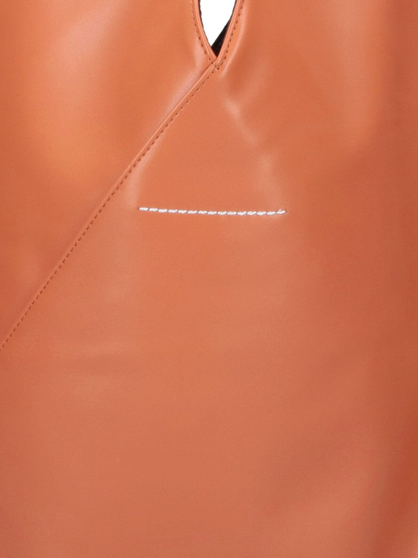 Mm6 By Maison Margiela Medium Triangular Tote Bag In Eco-Leather