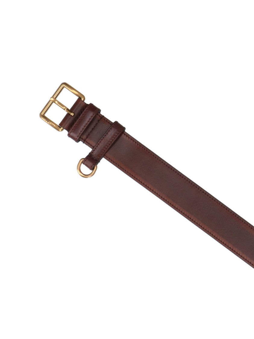 Prada Calfskin Belt – Brown