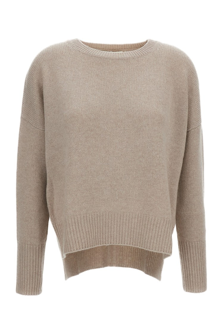 Lisa Yang Beige Mila Premium Cashmere Sweater