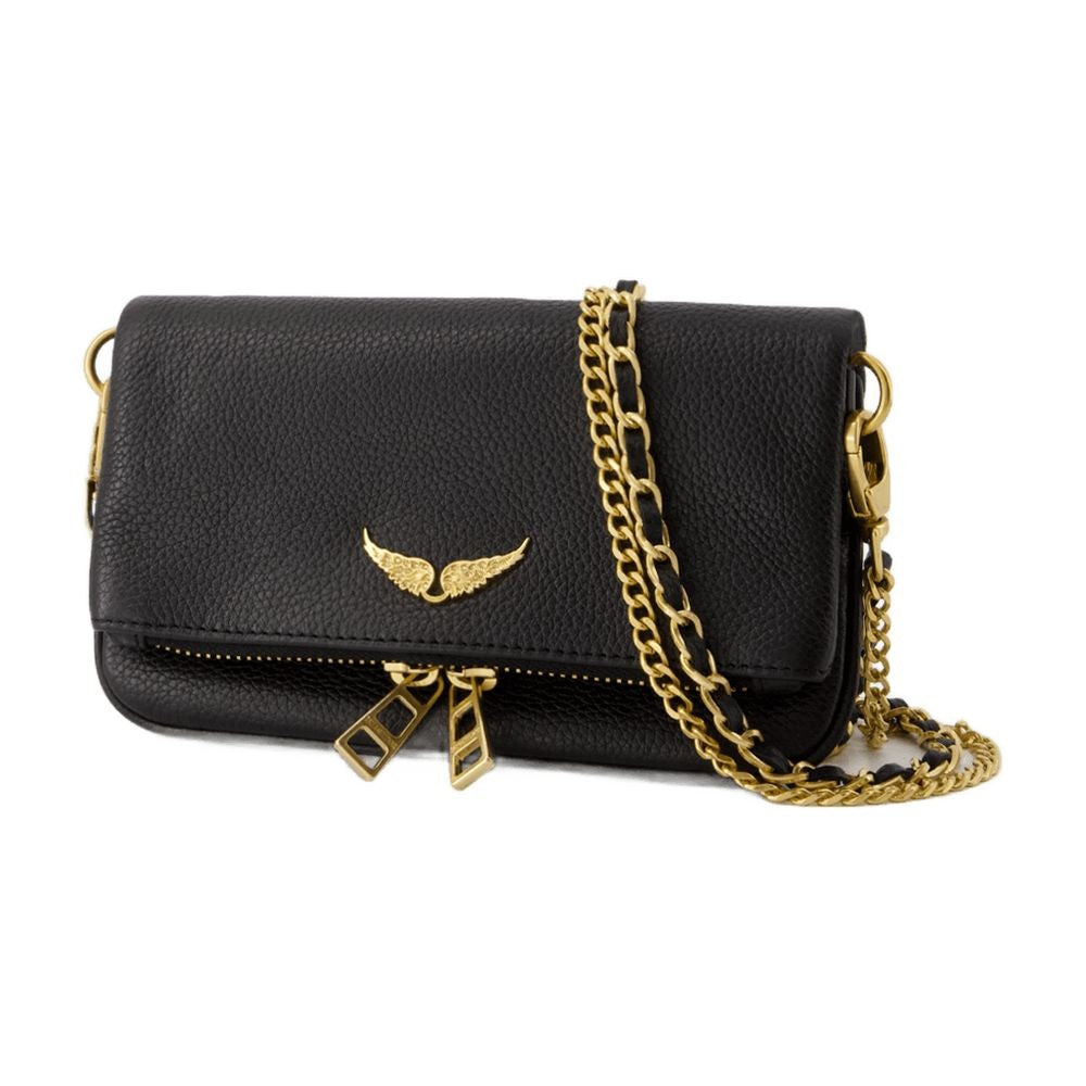 Zadig & Voltaire Rock Nano Hobo Bag - Black - Leather