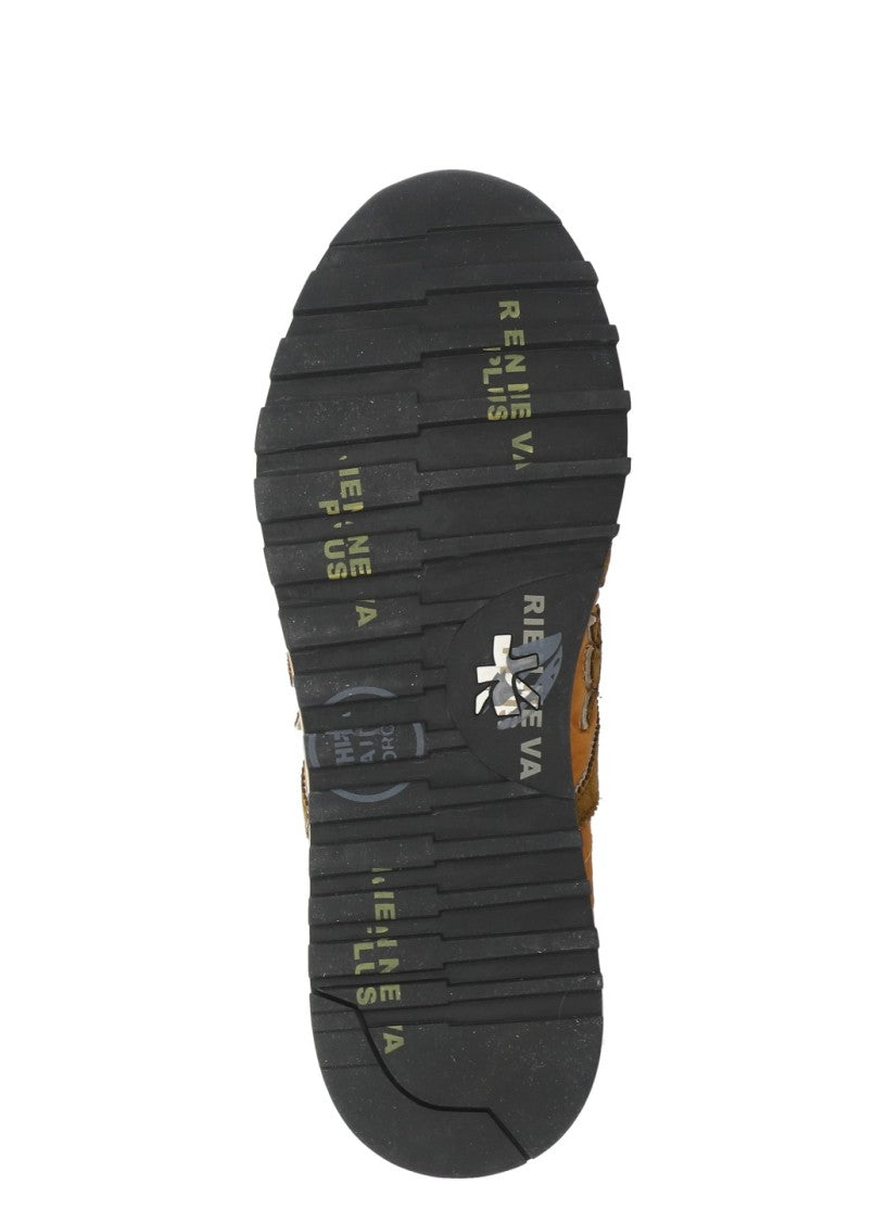 Premiata White Lucy 8191 Fabric Sneakers