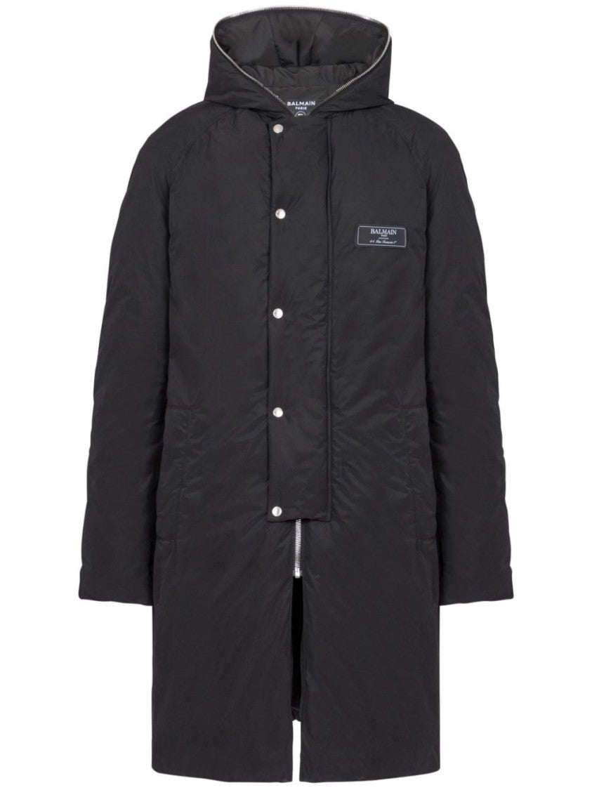 Balmain Satin-Trimmed Black Jacket