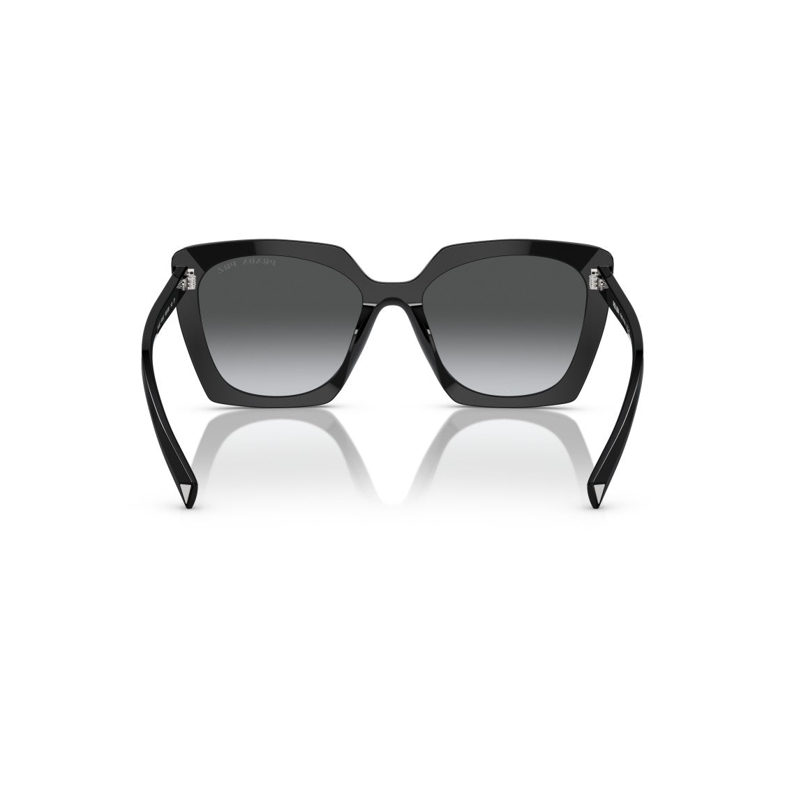 Prada 0Pr 23Zs Oversized Black Acetate Sunglasses
