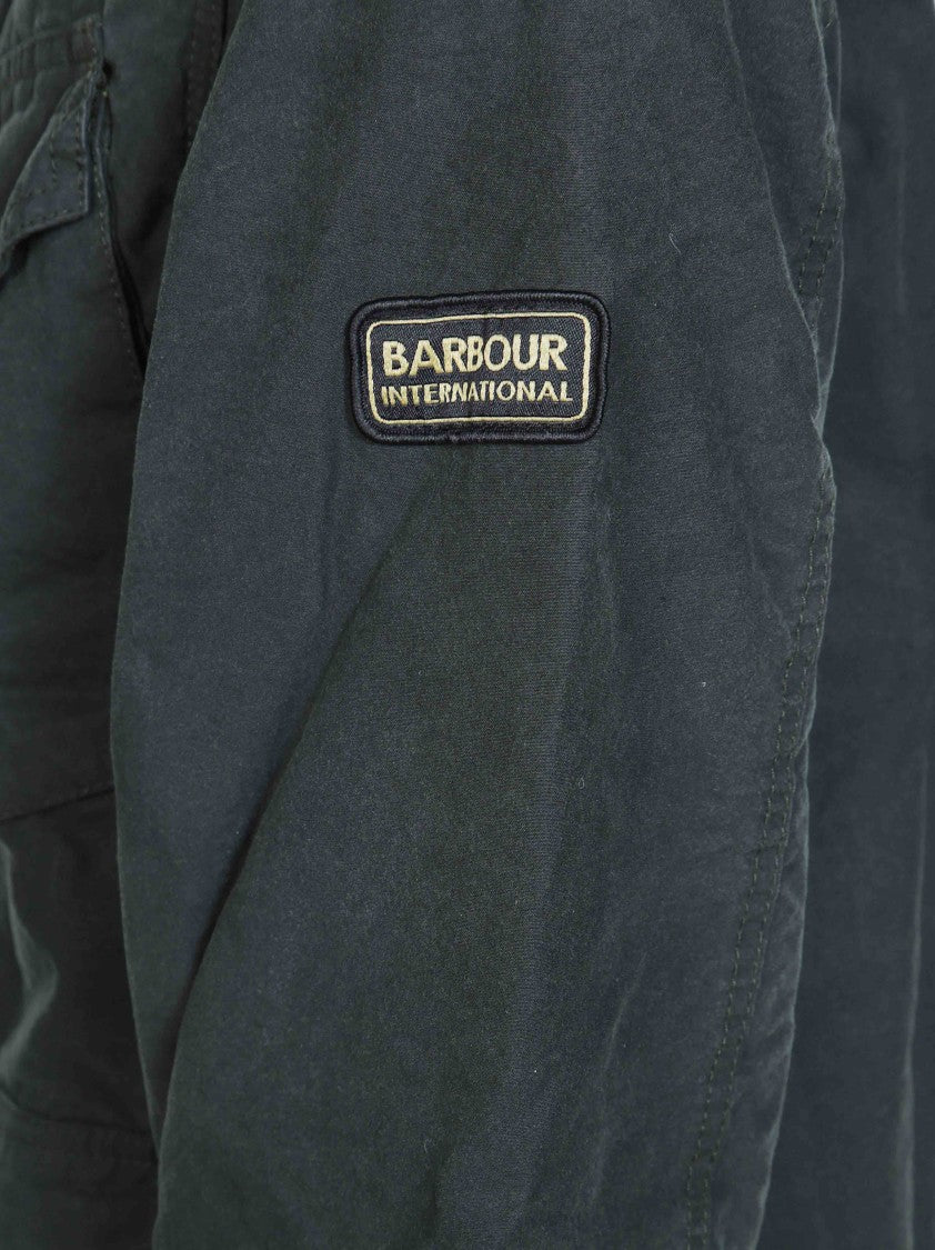 Barbour Winter Drifter Washed Waxed Cotton Jacket