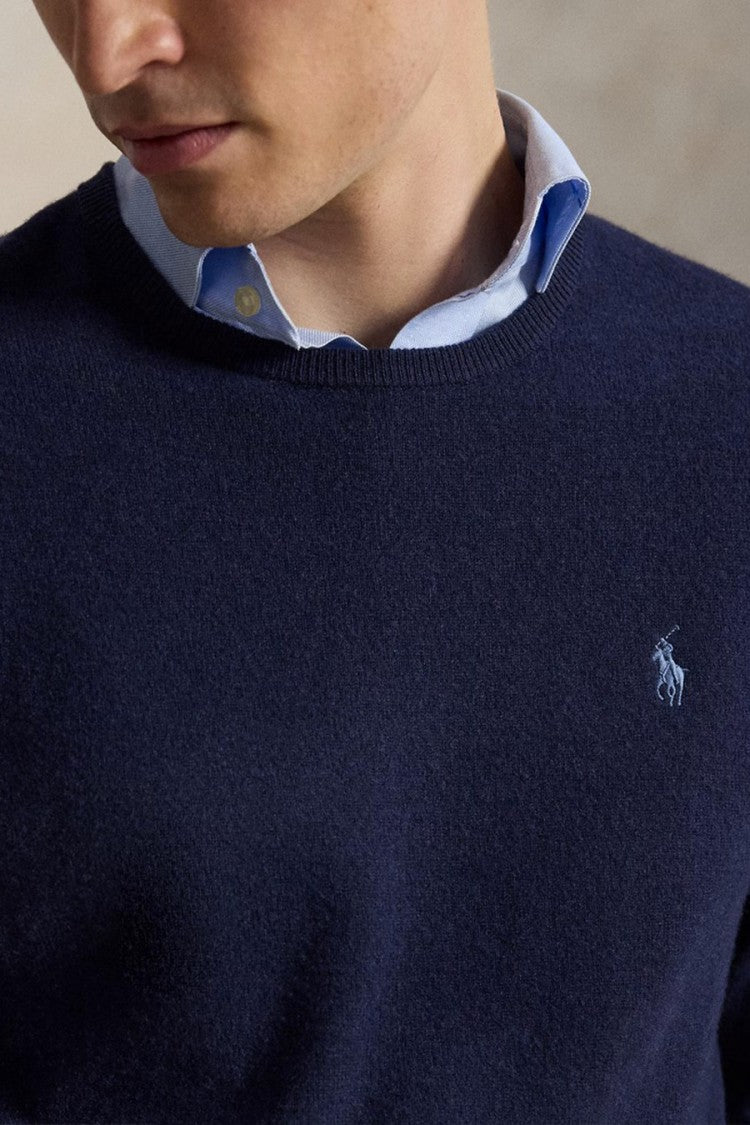 Polo Ralph Lauren Navy Crew-Neck Sweater
