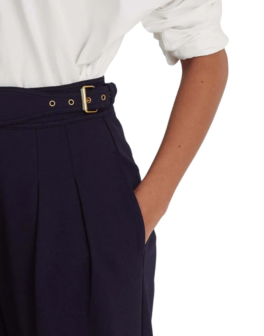 Lauren Ralph Lauren High-Waisted Wide-Leg Trousers