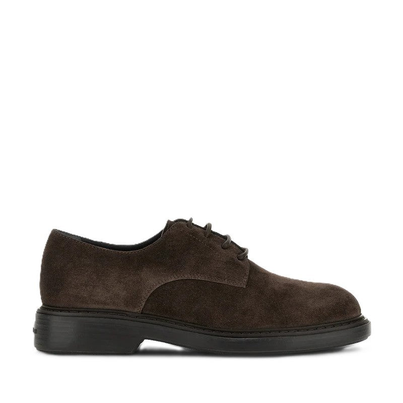 Hogan Rich Suede Derby Shoes