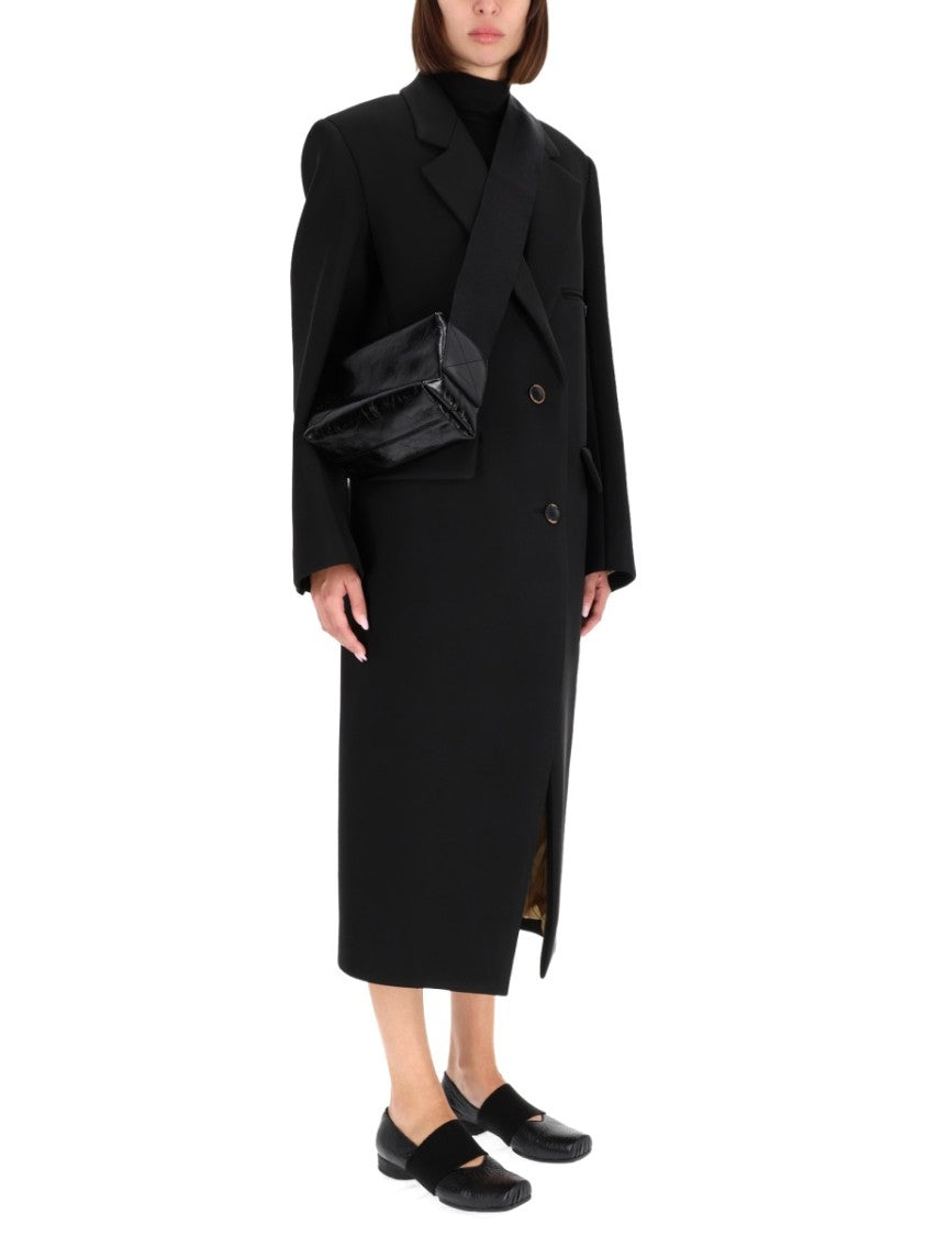 Uma Wang Black Structured Tailored Coat