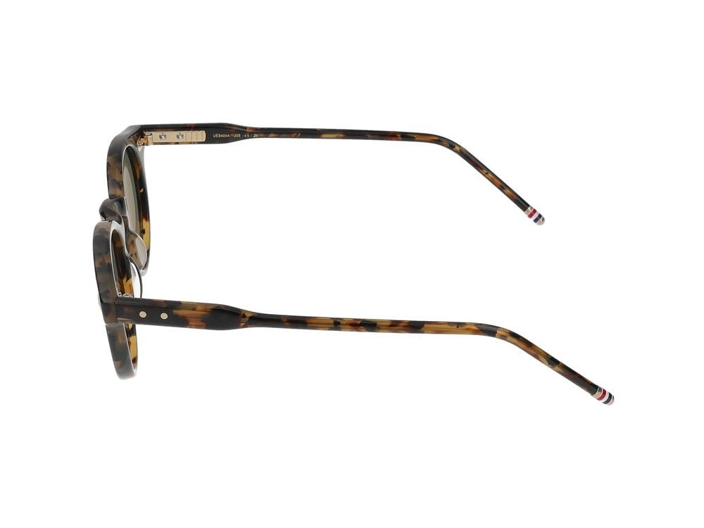 Thom Browne Acetate And Titanium Sunglasses With Classic Design