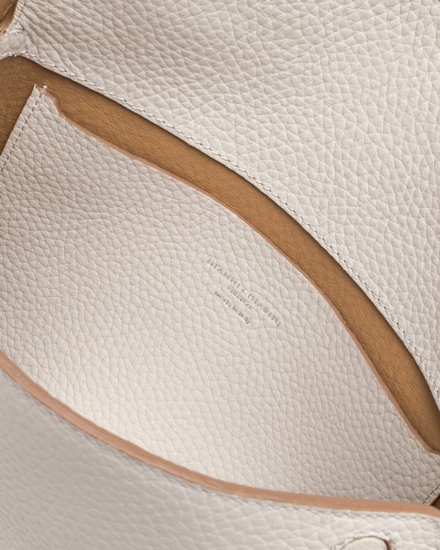 Gianni Chiarini Penelope Shoulder Bag - Sand/Nature