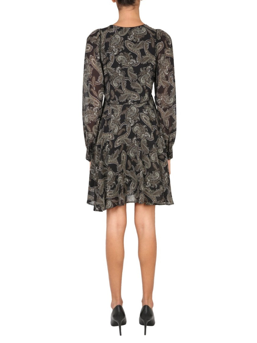 Michael Michael Kors Intricate Paisley Mini Dress