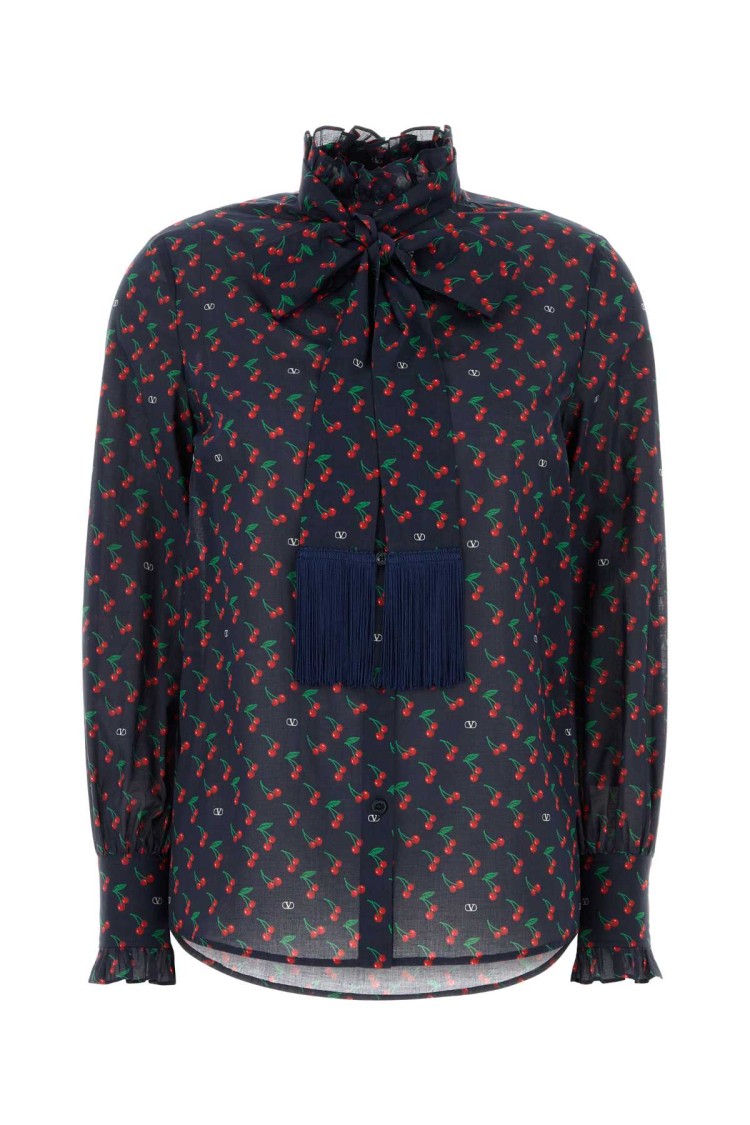 Valentino Garavani Printed Cotton Shirt