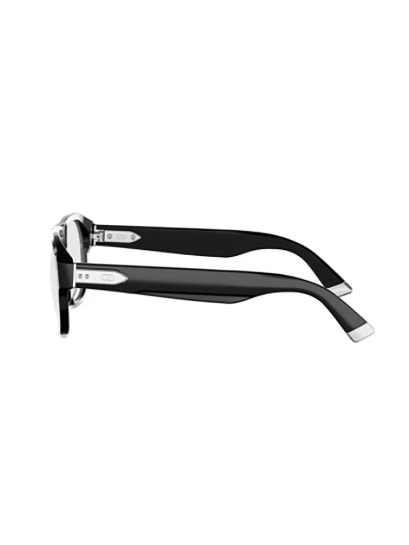 Dior Black Diortailoringo N1i Rectangular Eyeglasses