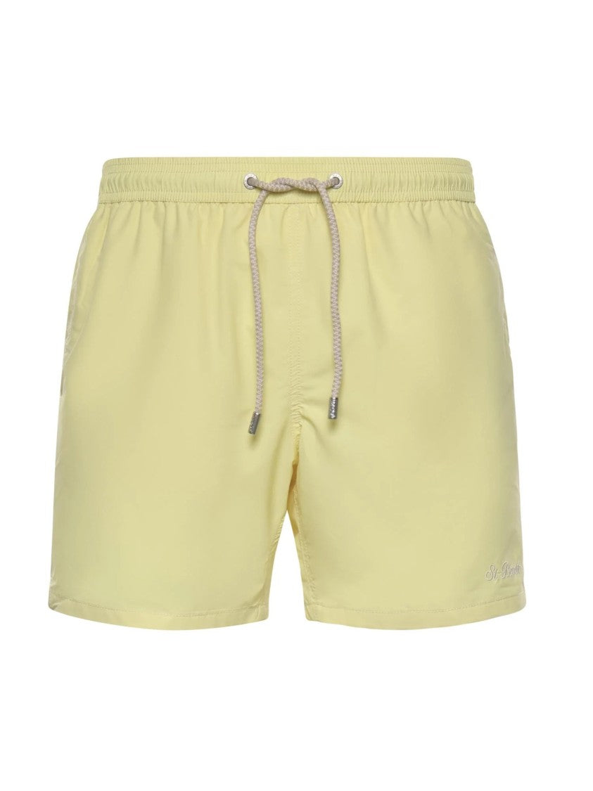 Mc2 Saint Barth Yellow Patmos Swim Shorts