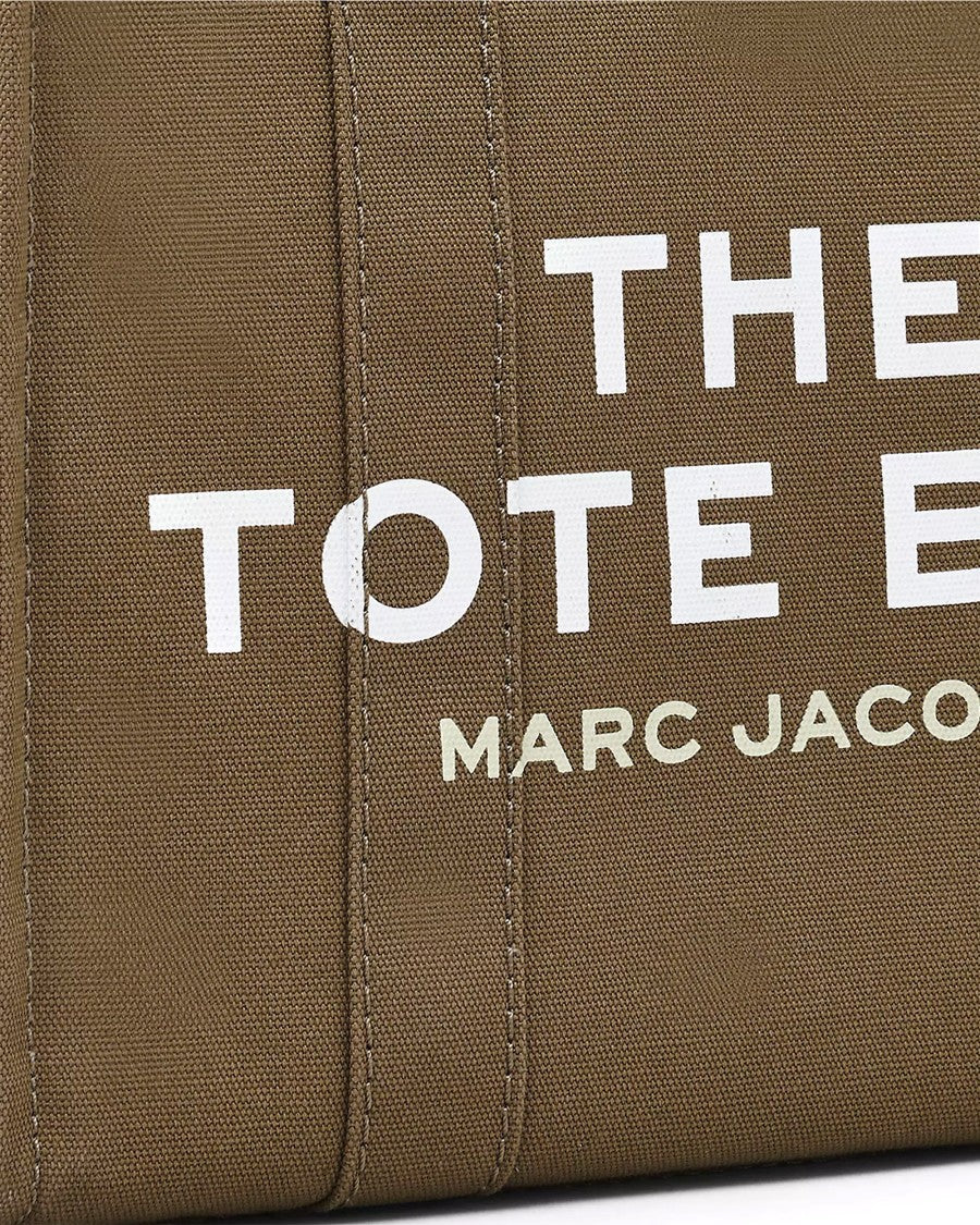 Marc Jacobs The Medium Tote Bag In Slate Green Canvas