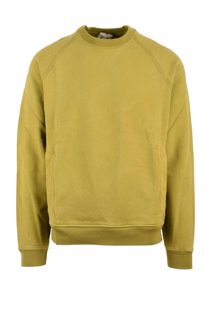 Ten C Cotton Crewneck Sweatshirt Khaki
