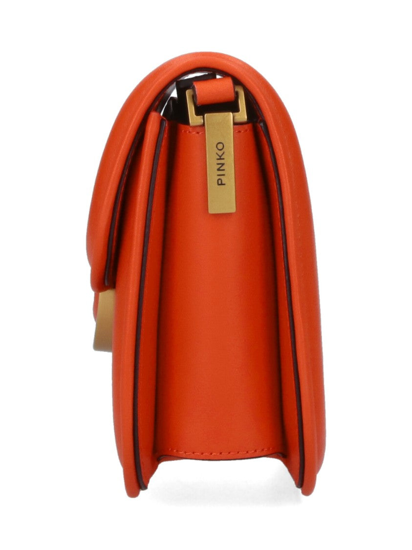 Pinko "Love Box Bag" – Orange