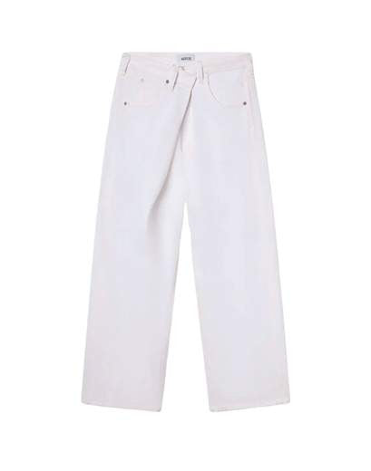 Agolde Wide-Leg Cotton Denim Jeans With Palazzostyle Silhouette
