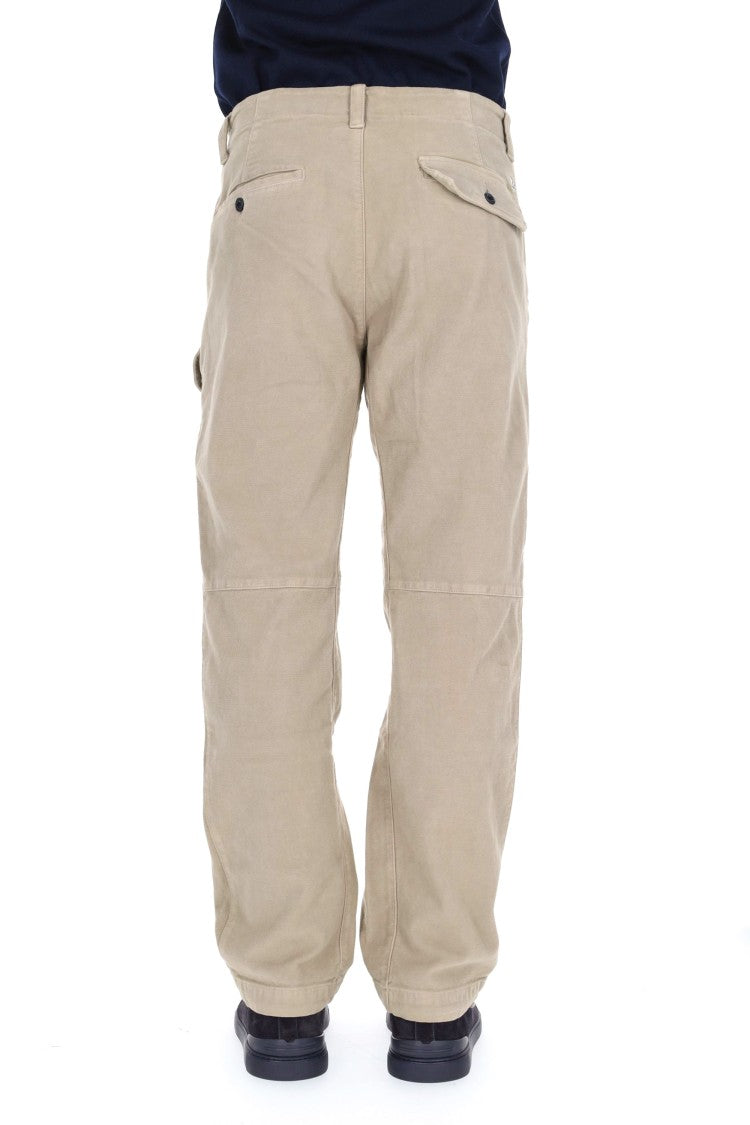 C.P. Company Stretch Moleskine Cotton Trousers
