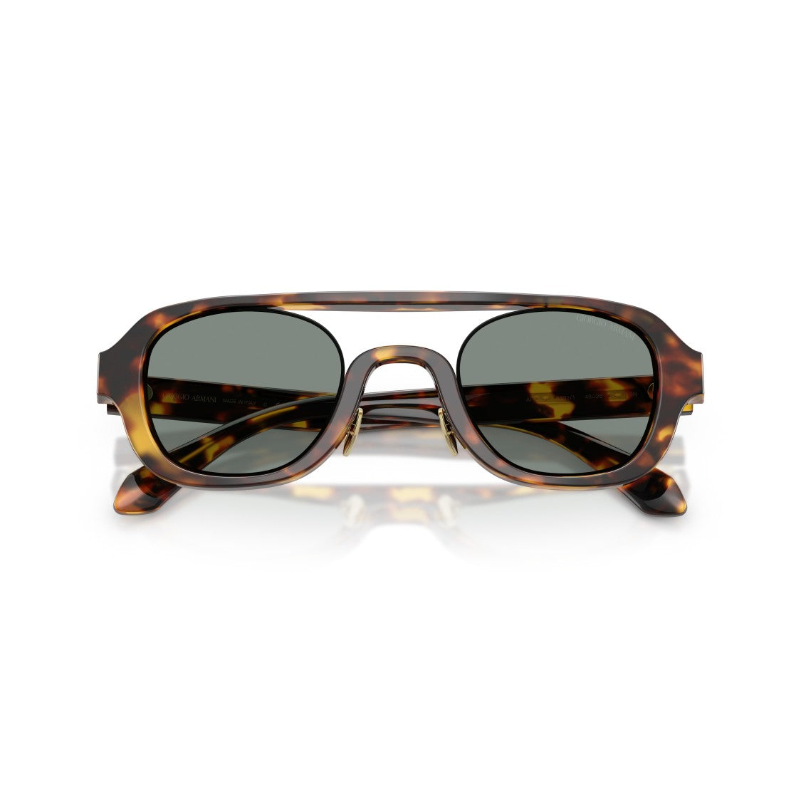 Giorgio Armani 0Ar8247 Bold Tortoiseshell Acetate Sunglasses With Adjustable Nose Pads