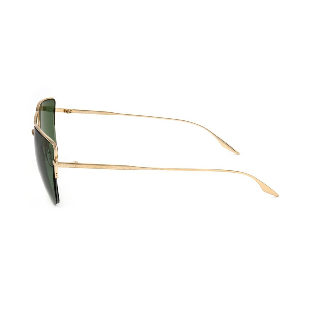 Barton Perreira Bp0090 580Sz Gold Metal Sunglasses With Double Bridge