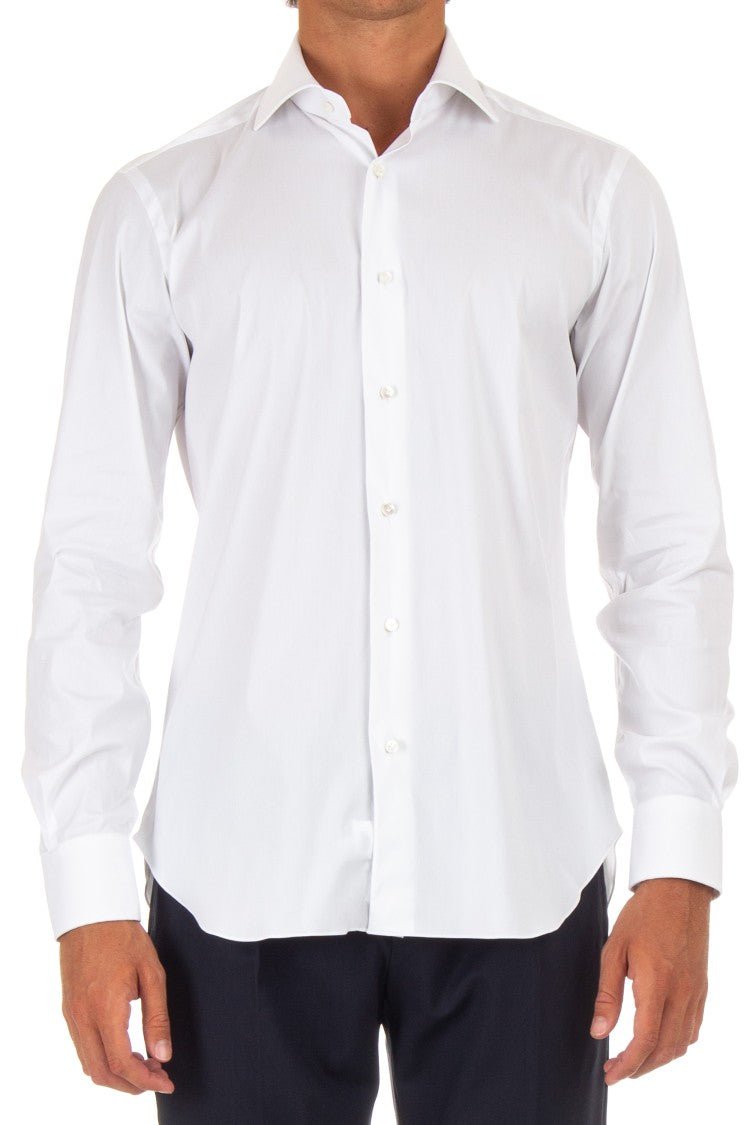Barba Black Label Stretch Poplin Shirt