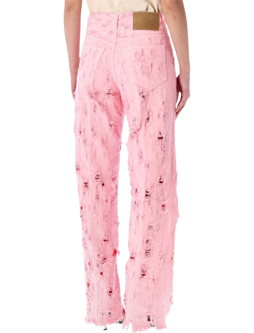 Haikure Bonnie Bull Destroy Straight Jeans