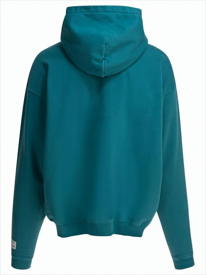 Gallery Dept. Blue Full-Zip Hoodie With Relaxed Fit