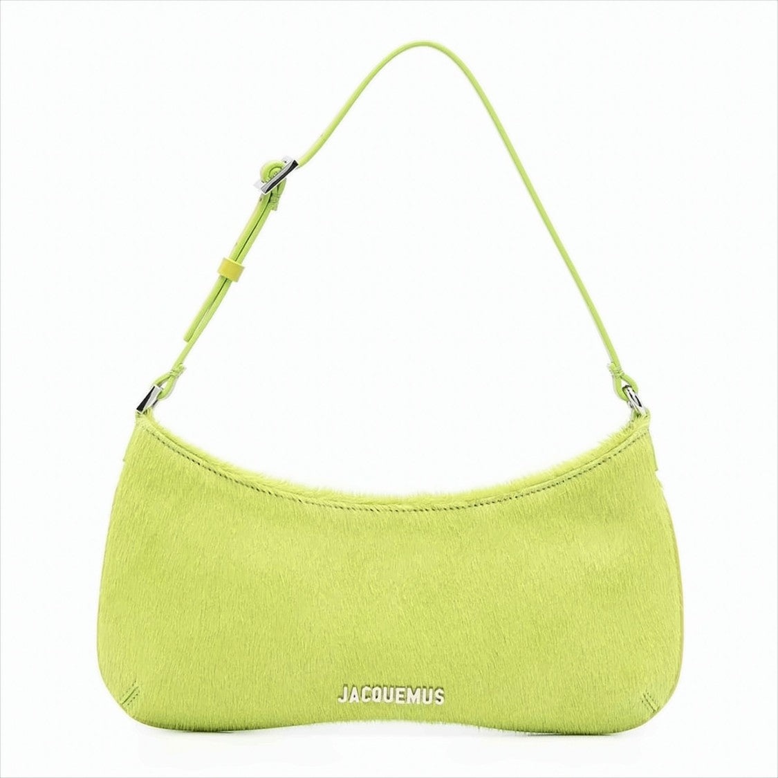 Jacquemus Pony Hair Shoulder Bag With Slim Silhouette