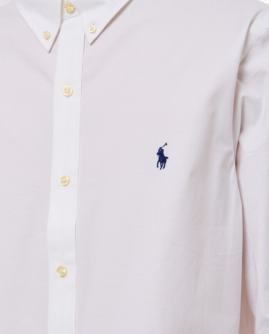 Polo Ralph Lauren Classic Long-Sleeve Sport Cotton Shirt With Tailored Fit