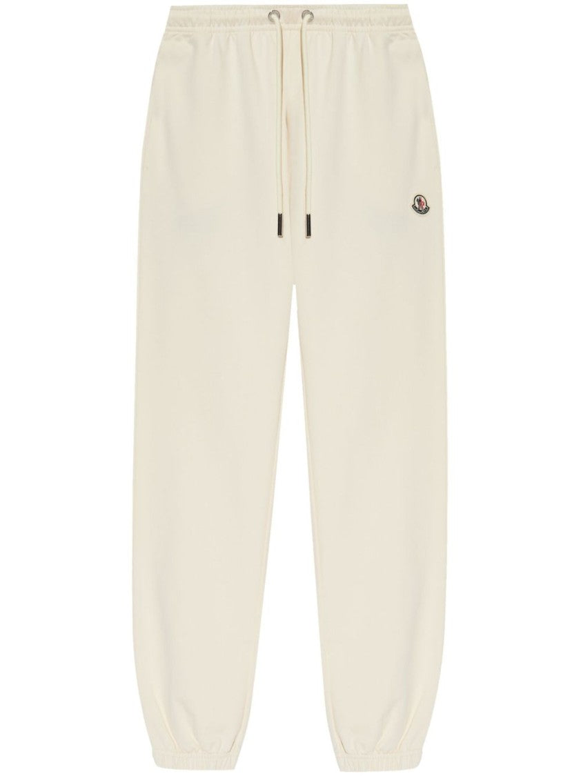 Moncler Natural Cotton Trousers