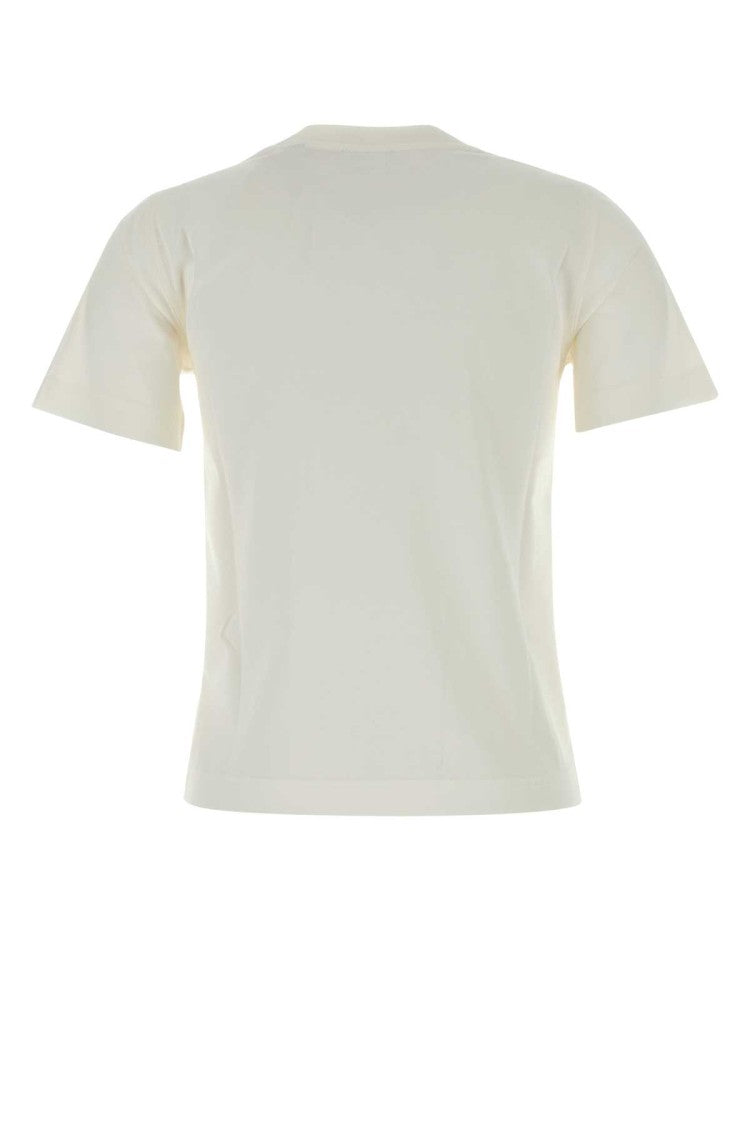 Burberry White Cotton T-Shirt