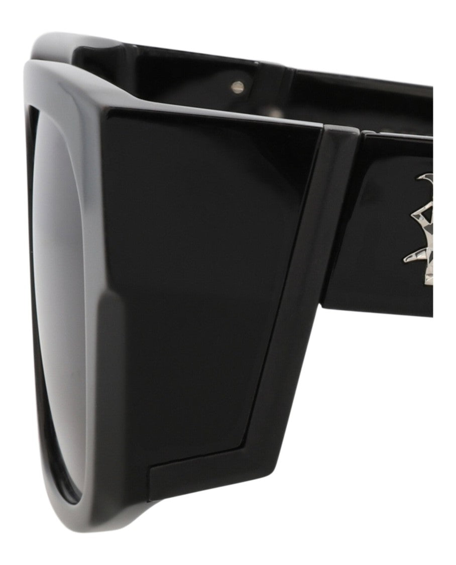 Philipp Plein Square-Frame Sunglasses With Stainless Steel Accents